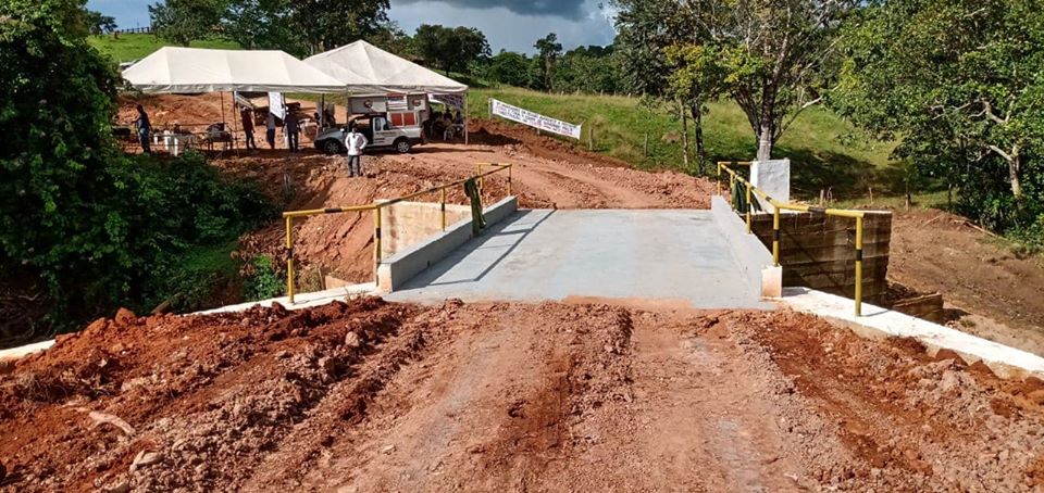 Inauguração da Ponte Maria Regina Marinho
