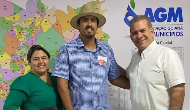 Prefeito Heber e Primeira-Dama Marcela Freitas Em Goiânia, Reunidos com o Presidente da AGM Carlos Alberto